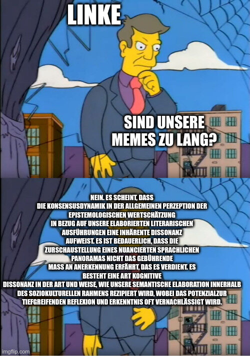 Beispiel eines linken Memes